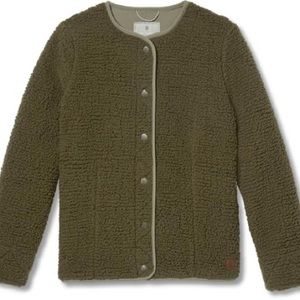 Royal Robbins Urbanesque Fleece Jacket Dark Olive Green- Size M